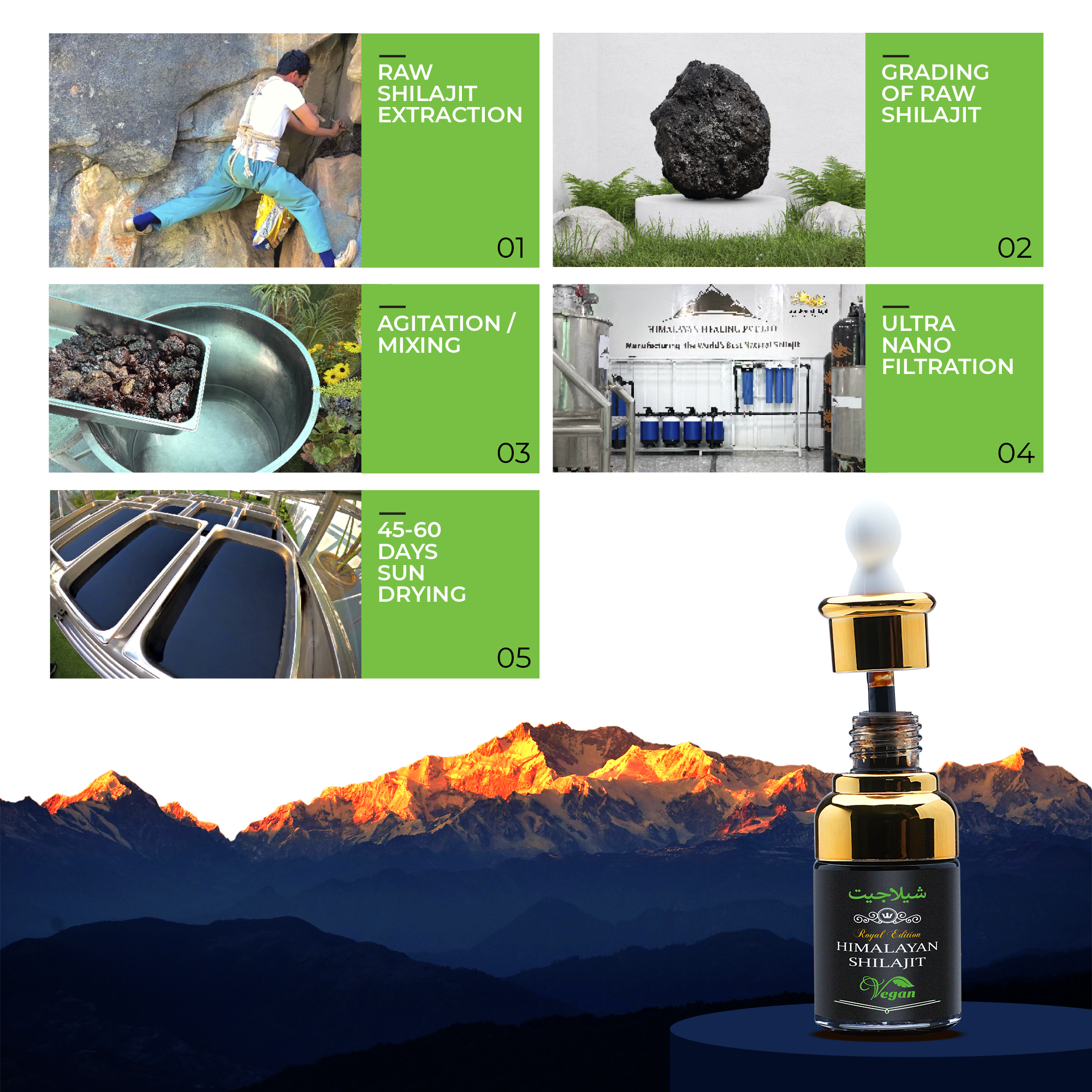 Shilajit Drops - 30ml | 60 Servings