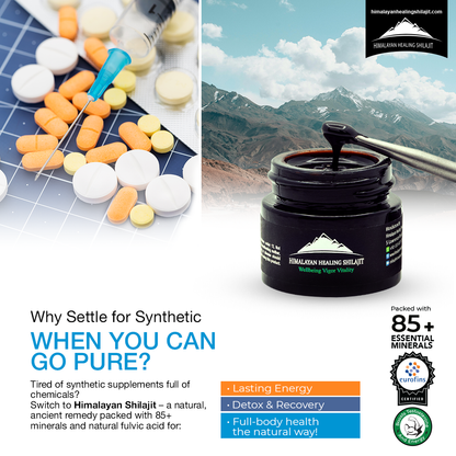 Pure Himalayan Shilajit | Gold Grade Quality