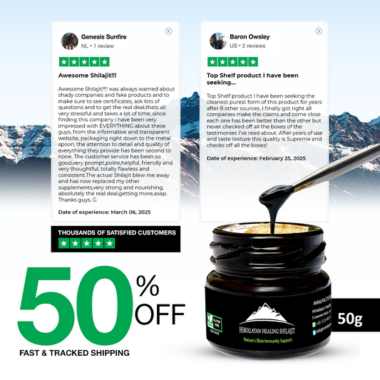 50G Premium Himalayan Shilajit