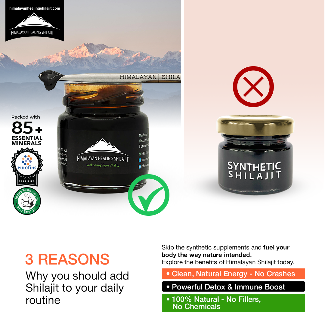 Pure Himalayan Shilajit | Gold Grade Quality