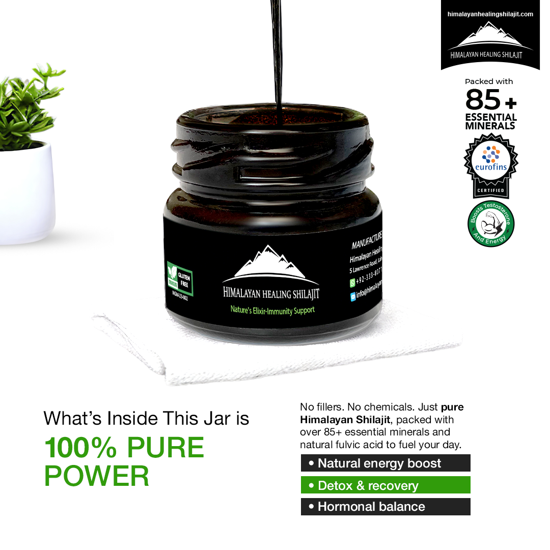 Pure Himalayan Shilajit | Gold Grade Quality